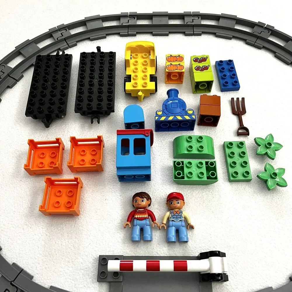 Lego Duplo 10810 Push Train 100% Complete Track Building Set Toy No Box Manual - Picture 6 of 8